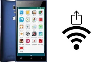 Como gerar um código QR com a senha Wifi em um Micromax Canvas Xpress 4G Q413