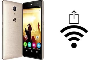 Como gerar um código QR com a senha Wifi em um Micromax Canvas Fire 5 Q386