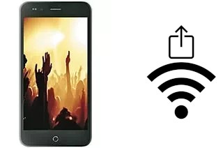 Como gerar um código QR com a senha Wifi em um Micromax Canvas Fire 6 Q428