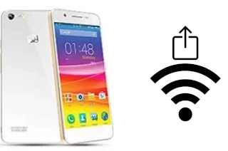 Como gerar um código QR com a senha Wifi em um Micromax Canvas Hue