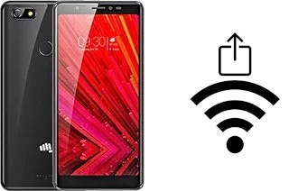 Como gerar um código QR com a senha Wifi em um Micromax Canvas Infinity Life