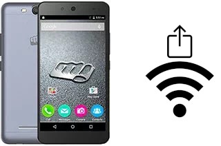 Como gerar um código QR com a senha Wifi em um Micromax Canvas Juice 4 Q382