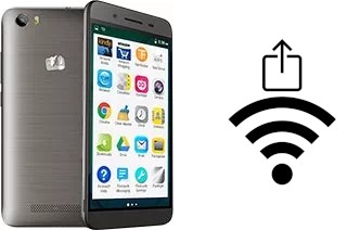 Como gerar um código QR com a senha Wifi em um Micromax Canvas Juice 4G Q461