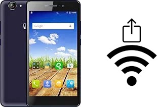 Como gerar um código QR com a senha Wifi em um Micromax Canvas Mega E353