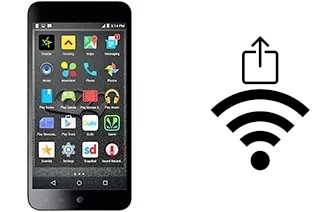 Como gerar um código QR com a senha Wifi em um Micromax Canvas Nitro 4G E455