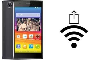 Como gerar um código QR com a senha Wifi em um Micromax Canvas Nitro 2 E311