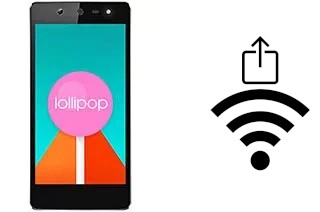 Como gerar um código QR com a senha Wifi em um Micromax Canvas Selfie 3 Q348