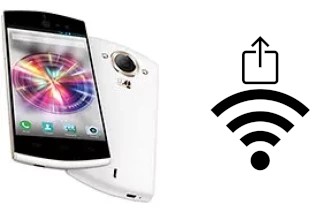 Como gerar um código QR com a senha Wifi em um Micromax Canvas Selfie A255