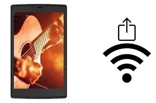 Como gerar um código QR com a senha Wifi em um Micromax Canvas Tab P681