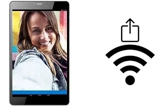 Como gerar um código QR com a senha Wifi em um Micromax Canvas Tab P690