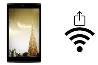 Como gerar um código QR com a senha Wifi em um Micromax Canvas Tab P802 4G