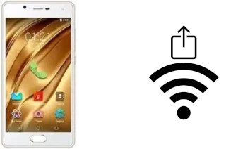 Como gerar um código QR com a senha Wifi em um Micromax Canvas Unite 4 Plus