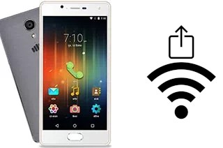 Como gerar um código QR com a senha Wifi em um Micromax Canvas Unite 4