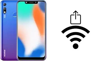 Como gerar um código QR com a senha Wifi em um Micromax Infinity N12