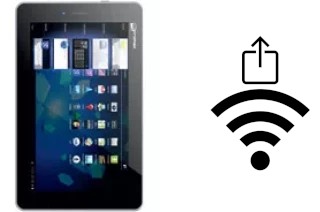 Como gerar um código QR com a senha Wifi em um Micromax Funbook Talk P360