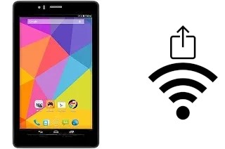 Como gerar um código QR com a senha Wifi em um Micromax Canvas Tab P470