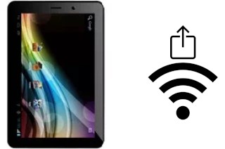 Como gerar um código QR com a senha Wifi em um Micromax Funbook 3G P560