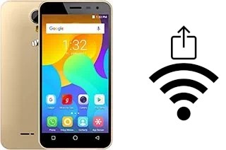 Como gerar um código QR com a senha Wifi em um Micromax Spark Vdeo Q415