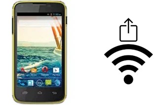 Como gerar um código QR com a senha Wifi em um Micromax A092 Unite