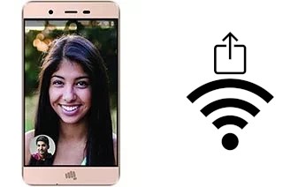 Como gerar um código QR com a senha Wifi em um Micromax Vdeo 1