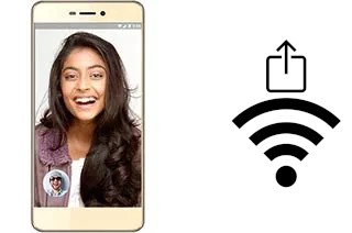 Como gerar um código QR com a senha Wifi em um Micromax Vdeo 4