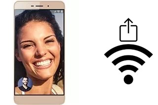 Como gerar um código QR com a senha Wifi em um Micromax Vdeo 5