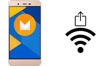 Como gerar um código QR com a senha Wifi em um Micromax Vdeo 2