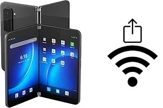 Como gerar um código QR com a senha Wifi em um Microsoft Surface Duo 2