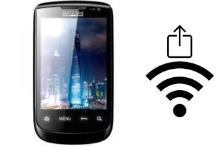 Como gerar um código QR com a senha Wifi em um Mitashi AN02