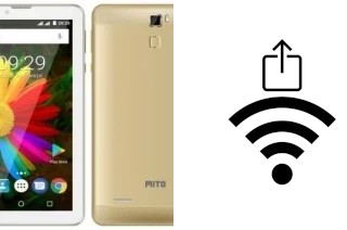 Como gerar um código QR com a senha Wifi em um Mito Tablet T85