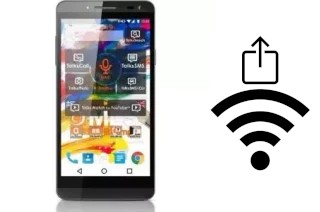 Como gerar um código QR com a senha Wifi em um MLS Color 4G