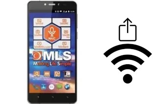 Como gerar um código QR com a senha Wifi em um MLS IQ1850