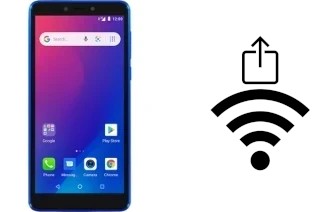 Como gerar um código QR com a senha Wifi em um Mobicel R1