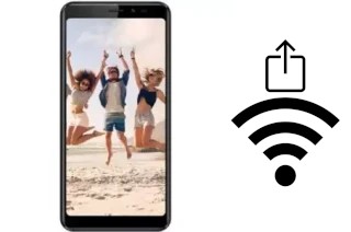 Como gerar um código QR com a senha Wifi em um Mobicel R9 Lite