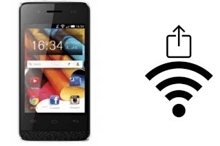 Como gerar um código QR com a senha Wifi em um Mobicel Rebel