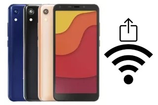 Como gerar um código QR com a senha Wifi em um Mobiistar C1 Shine