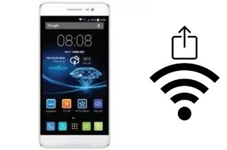 Como gerar um código QR com a senha Wifi em um Mobiistar Prime X Grand