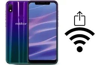 Como gerar um código QR com a senha Wifi em um Mobiistar X1 Notch