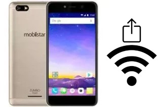 Como gerar um código QR com a senha Wifi em um Mobiistar Zumbo Power