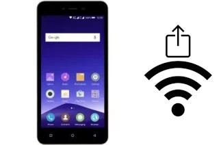 Como gerar um código QR com a senha Wifi em um Mobistel Cynus E7