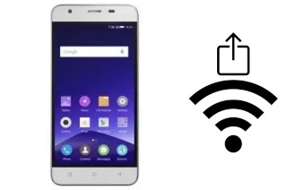 Como gerar um código QR com a senha Wifi em um Mobistel Cynus F9 4G