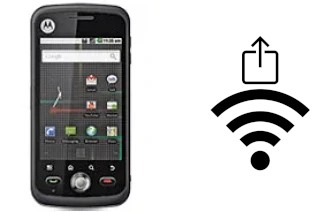 Como gerar um código QR com a senha Wifi em um Motorola Quench XT5 XT502