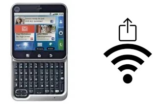 Como gerar um código QR com a senha Wifi em um Motorola FlipOut