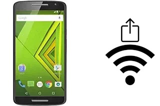 Como gerar um código QR com a senha Wifi em um Motorola Moto X Play Dual SIM