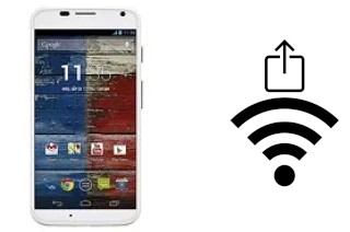 Como gerar um código QR com a senha Wifi em um Motorola Moto X