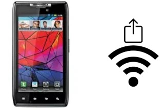 Como gerar um código QR com a senha Wifi em um Motorola RAZR XT910