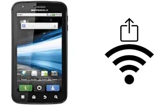 Como gerar um código QR com a senha Wifi em um Motorola ATRIX 4G