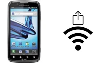 Como gerar um código QR com a senha Wifi em um Motorola ATRIX 2 MB865