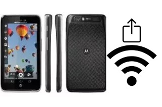 Como gerar um código QR com a senha Wifi em um Motorola ATRIX HD