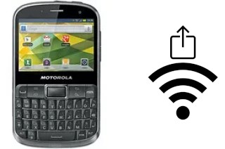 Como gerar um código QR com a senha Wifi em um Motorola Defy Pro XT560